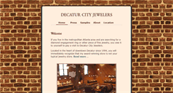 Desktop Screenshot of decaturcityjewelers.com